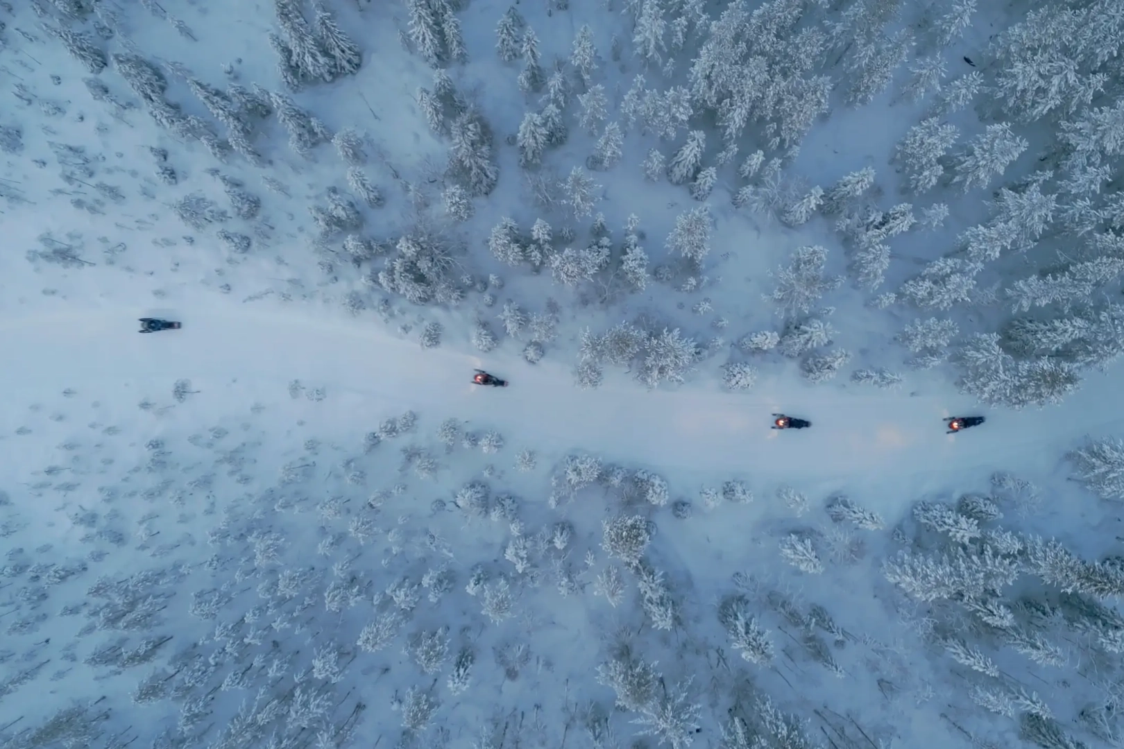 snowmobiling at apukka resort rovaniemi lapland finland