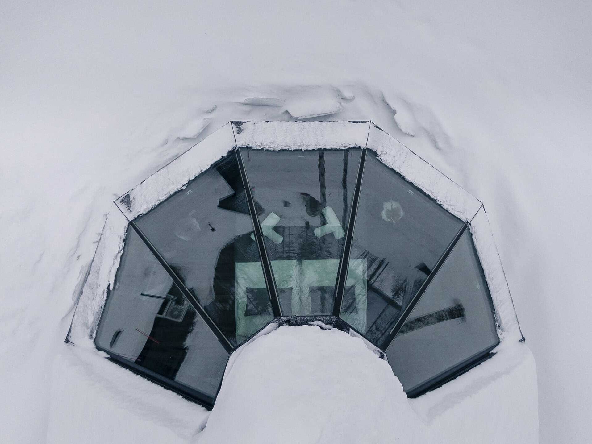 Aurora Cabin Queen Glass Igloo apukka resort rovaniemi lapland finland