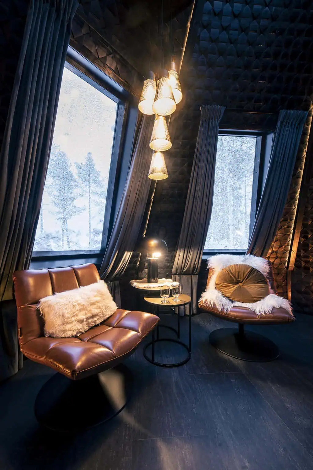 Komsio Glass Igloo Suite Apukka Resort Rovaniemi Lapland Finland