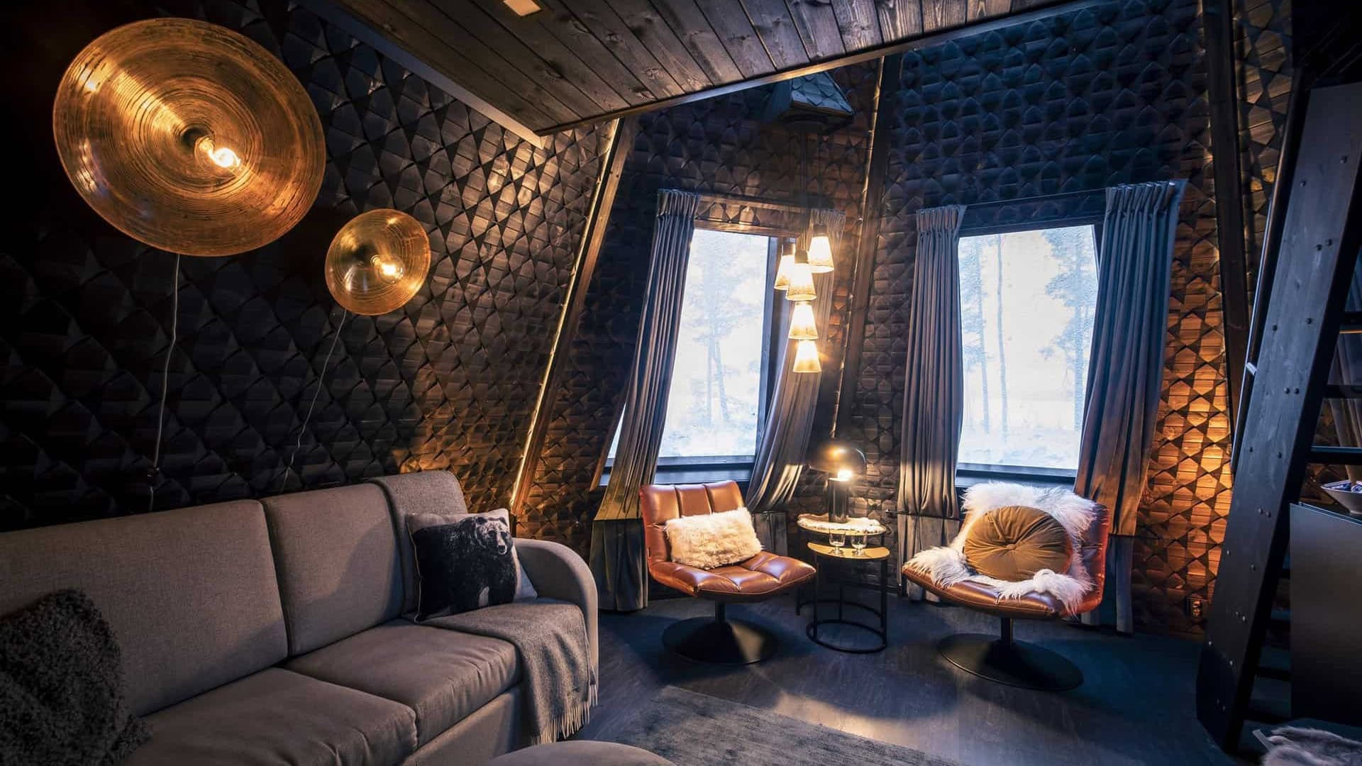 Komsio Glass Igloo Suite Apukka Resort Rovaniemi Lapland Finland