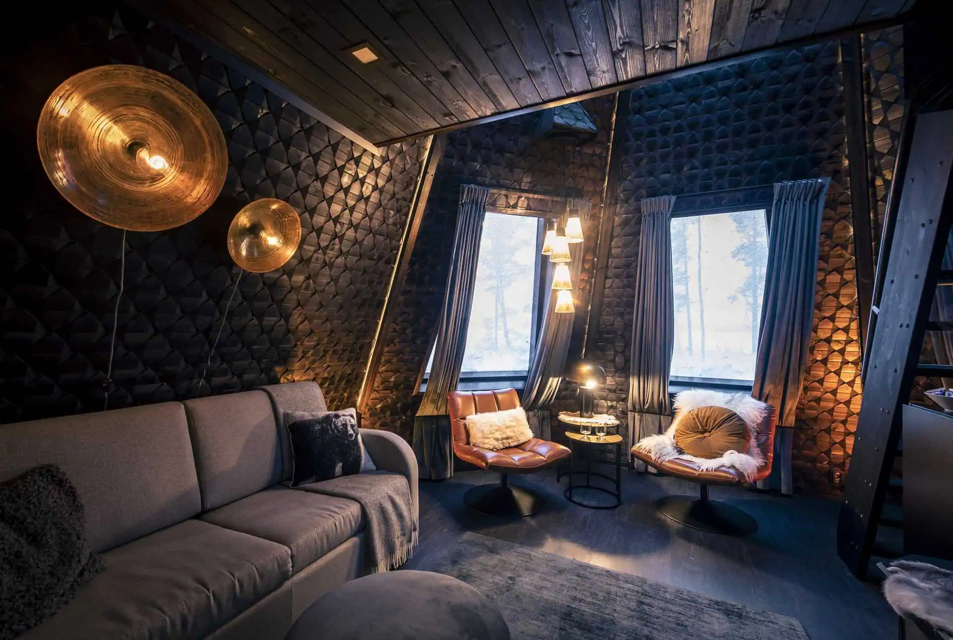 Komsio Glass Igloo Suite Apukka Resort Rovaniemi Lapland Finland