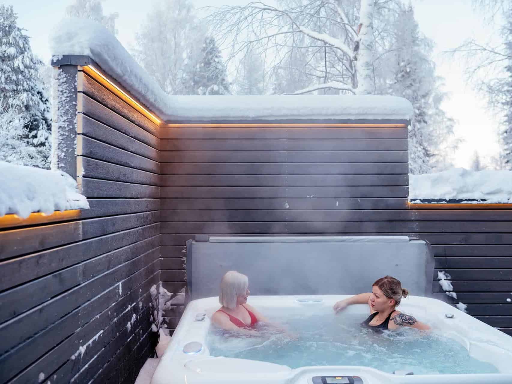 sauna experience apukka resort rovaniemi lapland finland