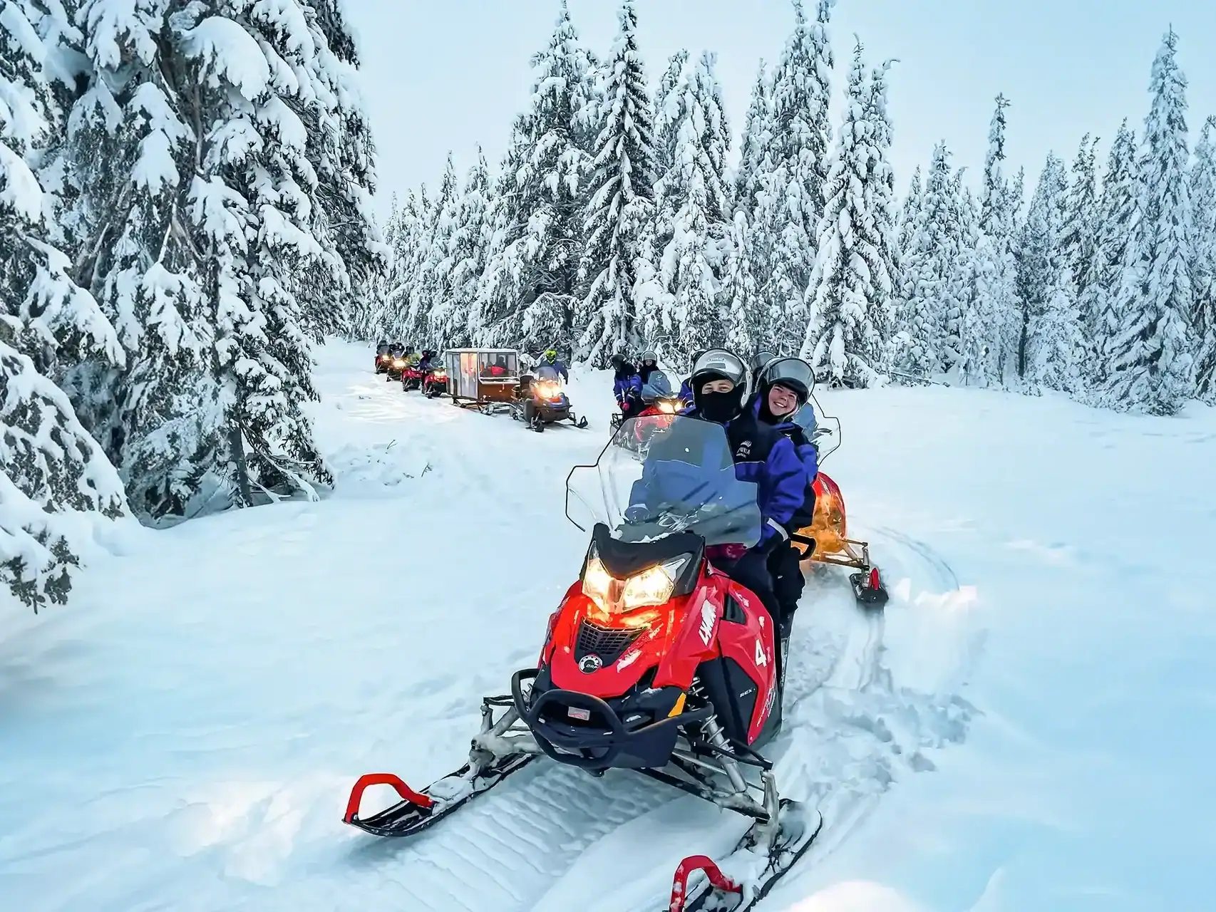 winter activities at apukka resort rovaniemi lapland finland
